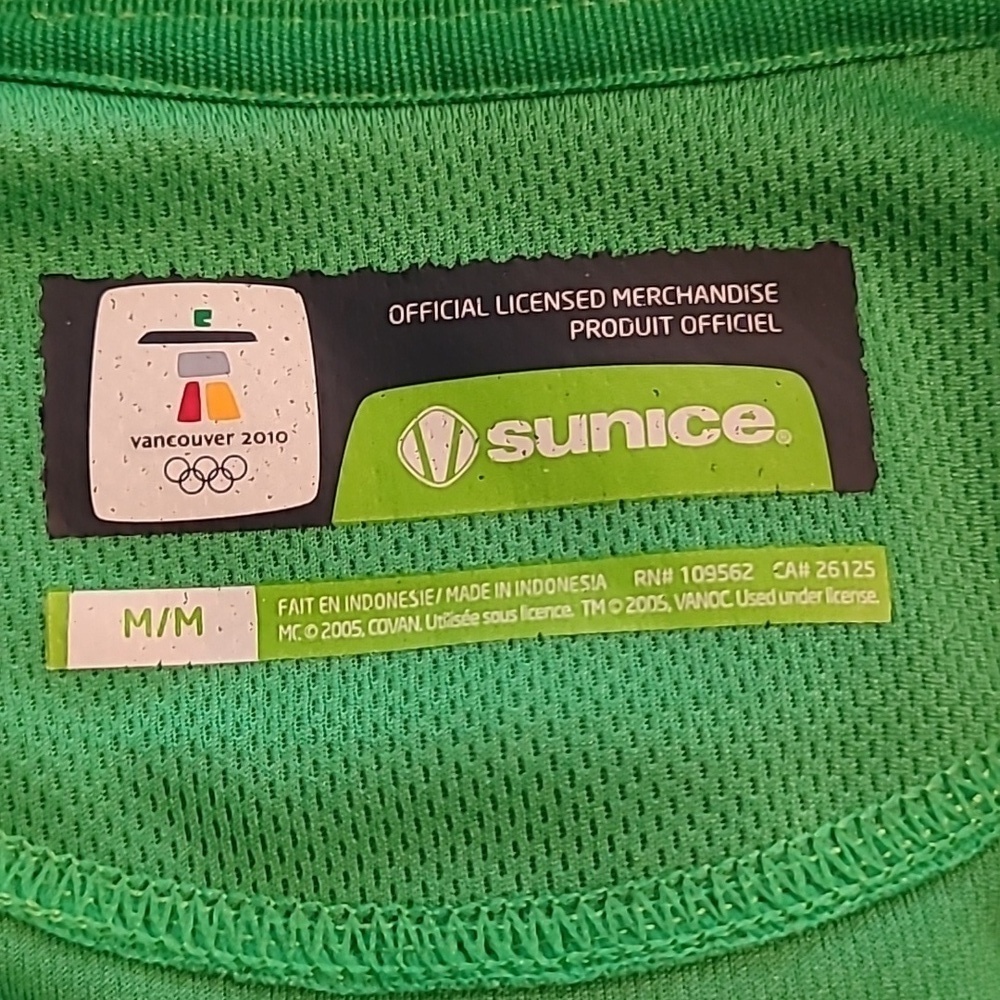 SUNICE Vancouver 2010 Winter Olympics Lightweight 1/4 Zip Jacket - Picture 12 of 15